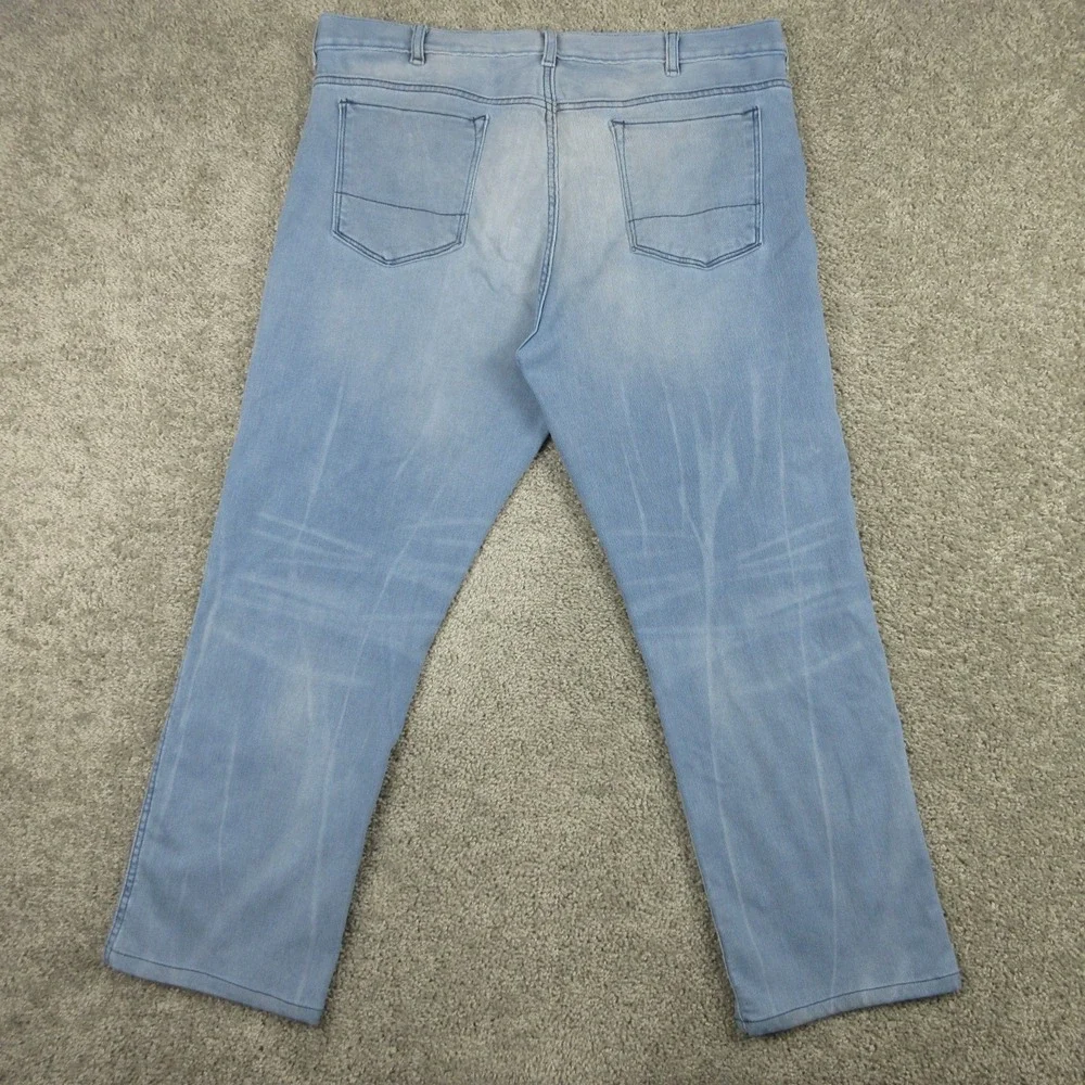 Banana Republic Jeans Mens 38x28 (Tag 38x32) Blue Traveler Stretch Denim Pants